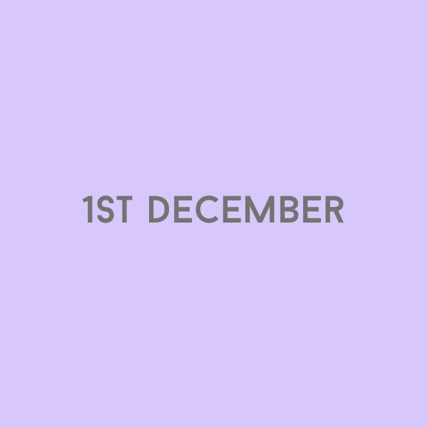 1st December 2026