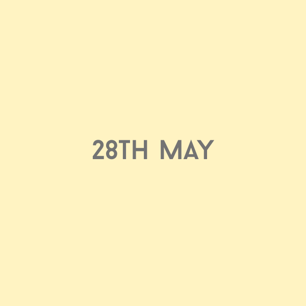 28th May 2026