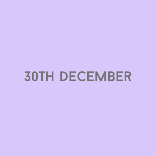 30th December 2026