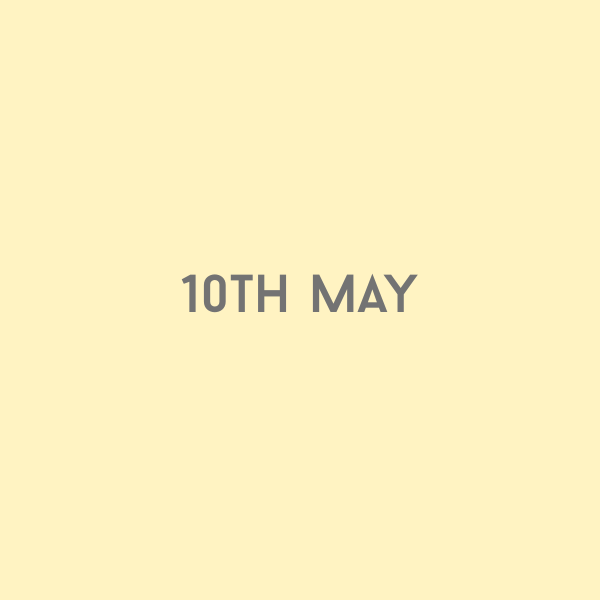 10th May 2026