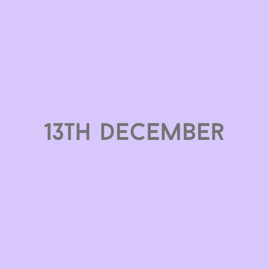 13th December 2026