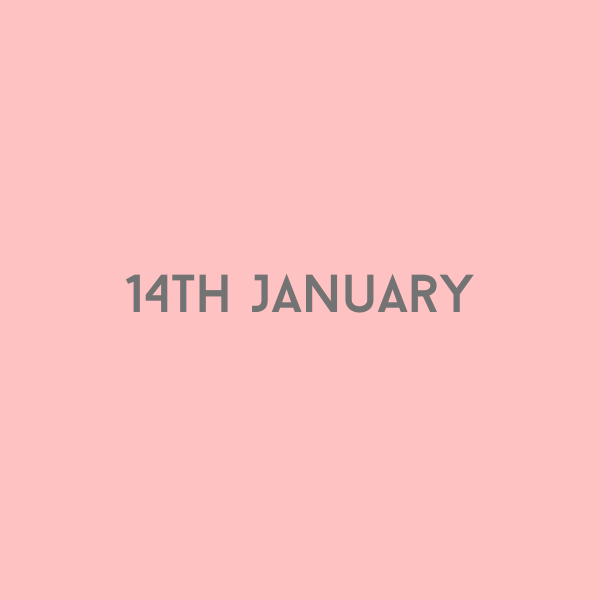 14th January 2026