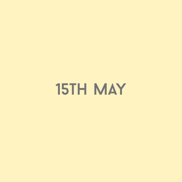 15th May 2026
