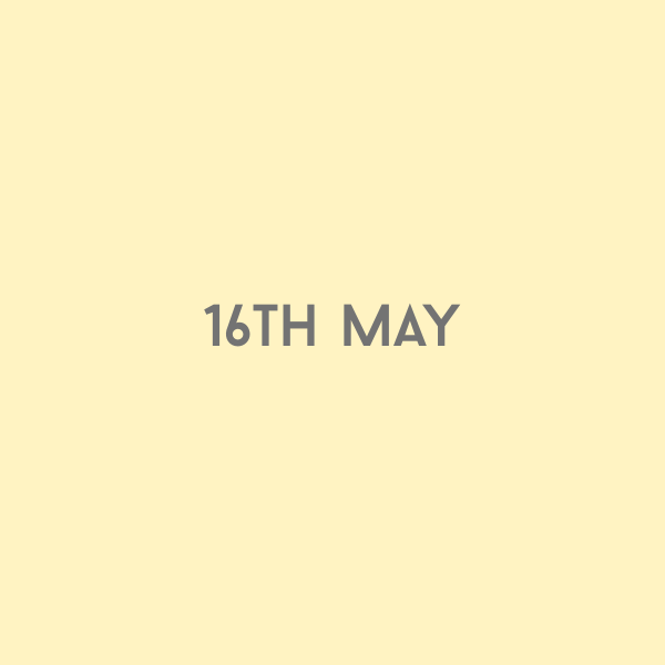 16th May 2026