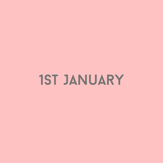 1st January 2026