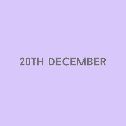 20th December 2026