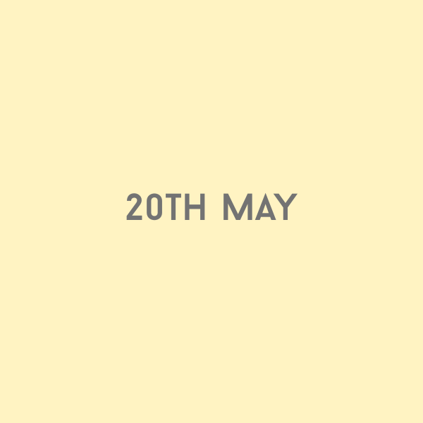 20th May 2026