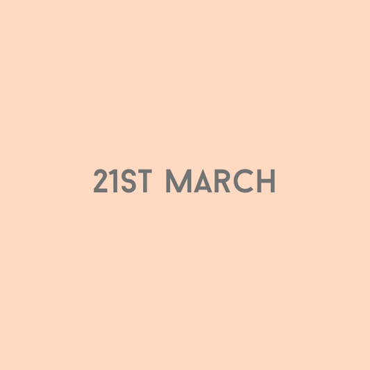 21st March 2026