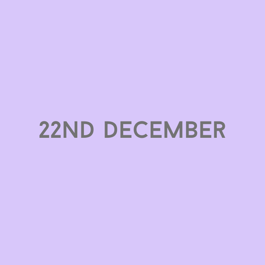 22nd December 2026