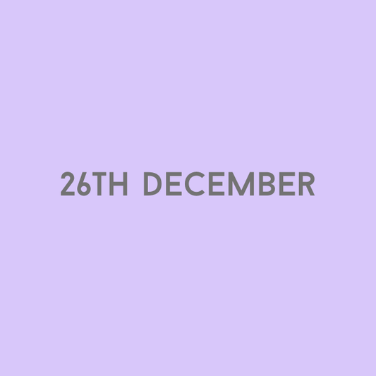 26th December 2026