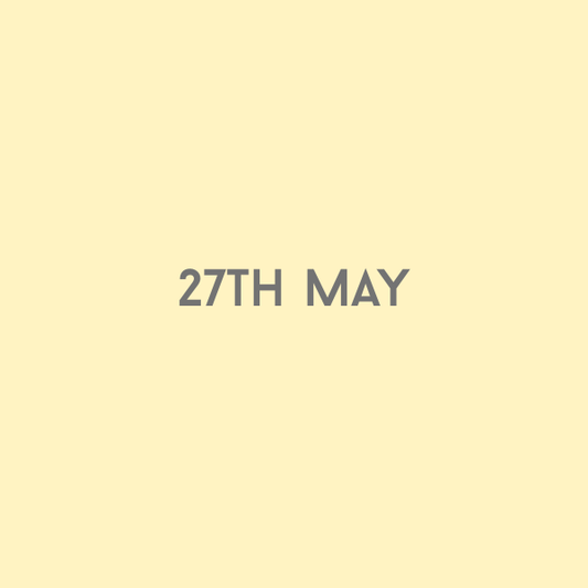 27th May 2026
