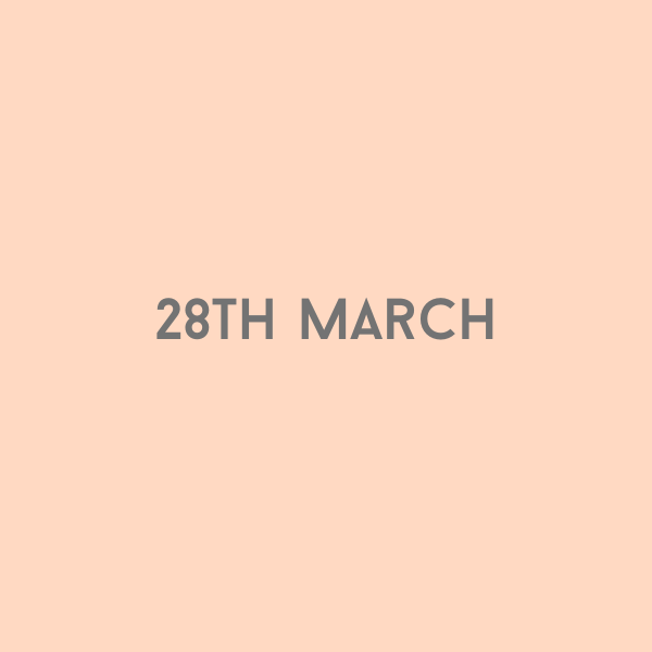 28th March 2026