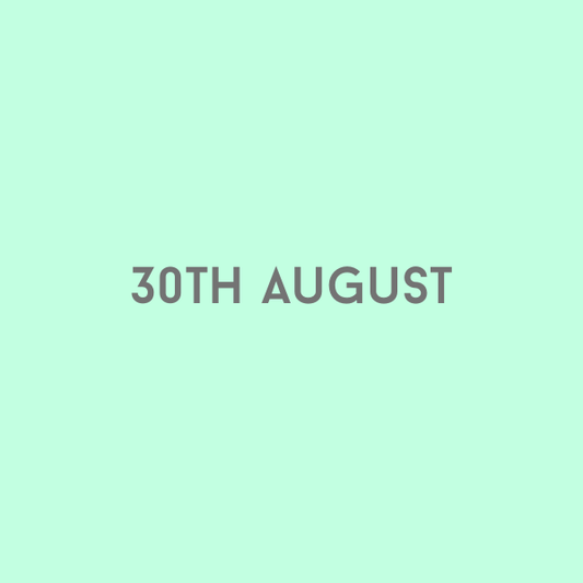 30th August 2026