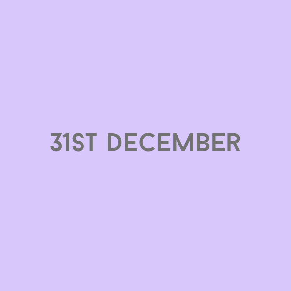 31st December 2026