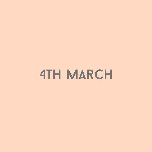 4th March 2026