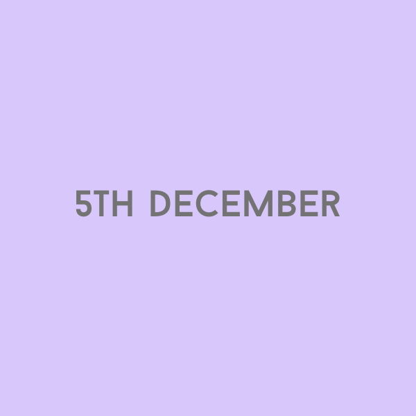 5th December 2026
