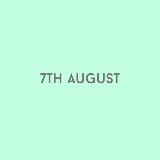 7th August 2026